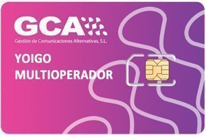 SIM_YOIGO Tarjetas SIM GCA